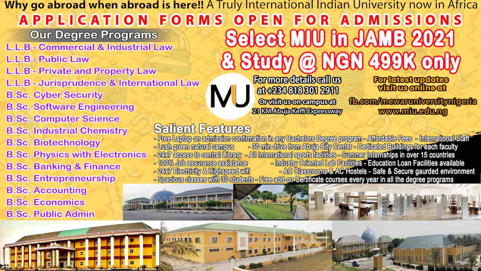Mewar International University - Indian University in Africa